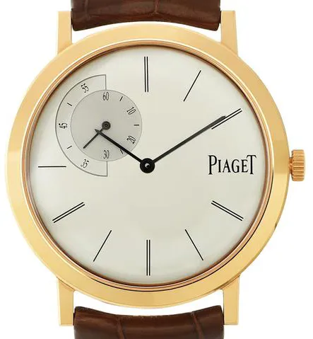 Piaget Altiplano g0a34113 40mm Rose gold Silver