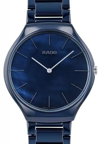 Rado True Thinline R27005902 39mm Ceramic Blue