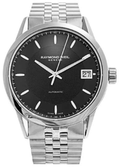 Raymond Weil Freelancer 2740-ST-20021 43mm Stainless steel Black