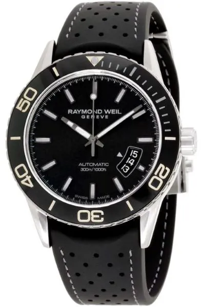 Raymond Weil Freelancer 2760-SR1-20001 43mm Stainless steel Black