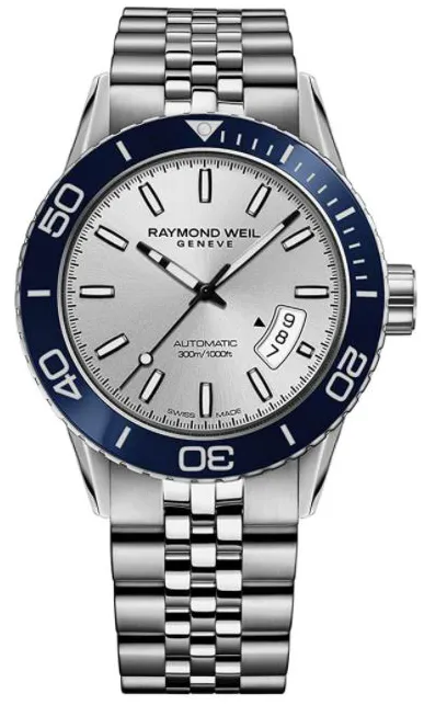 Raymond Weil Freelancer 2760-ST4-65001 43mm Stainless steel Silver