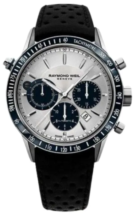 Raymond Weil Freelancer 7740-SC3-65521 44mm Stainless steel Silver