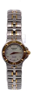 Raymond Weil Parsifal 9690/1 Stainless Steel$18kt Yellow Gold White