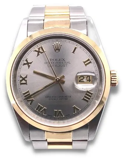 Rolex Datejust 36 16203 36mm Stainless steel Silver