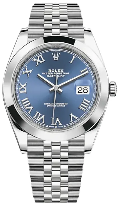 Rolex Datejust 41 126300-0018 41mm Oystersteel Blue