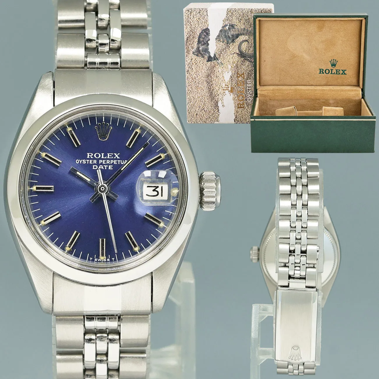 Rolex Datejust 6917 26mm Stainless steel Blue