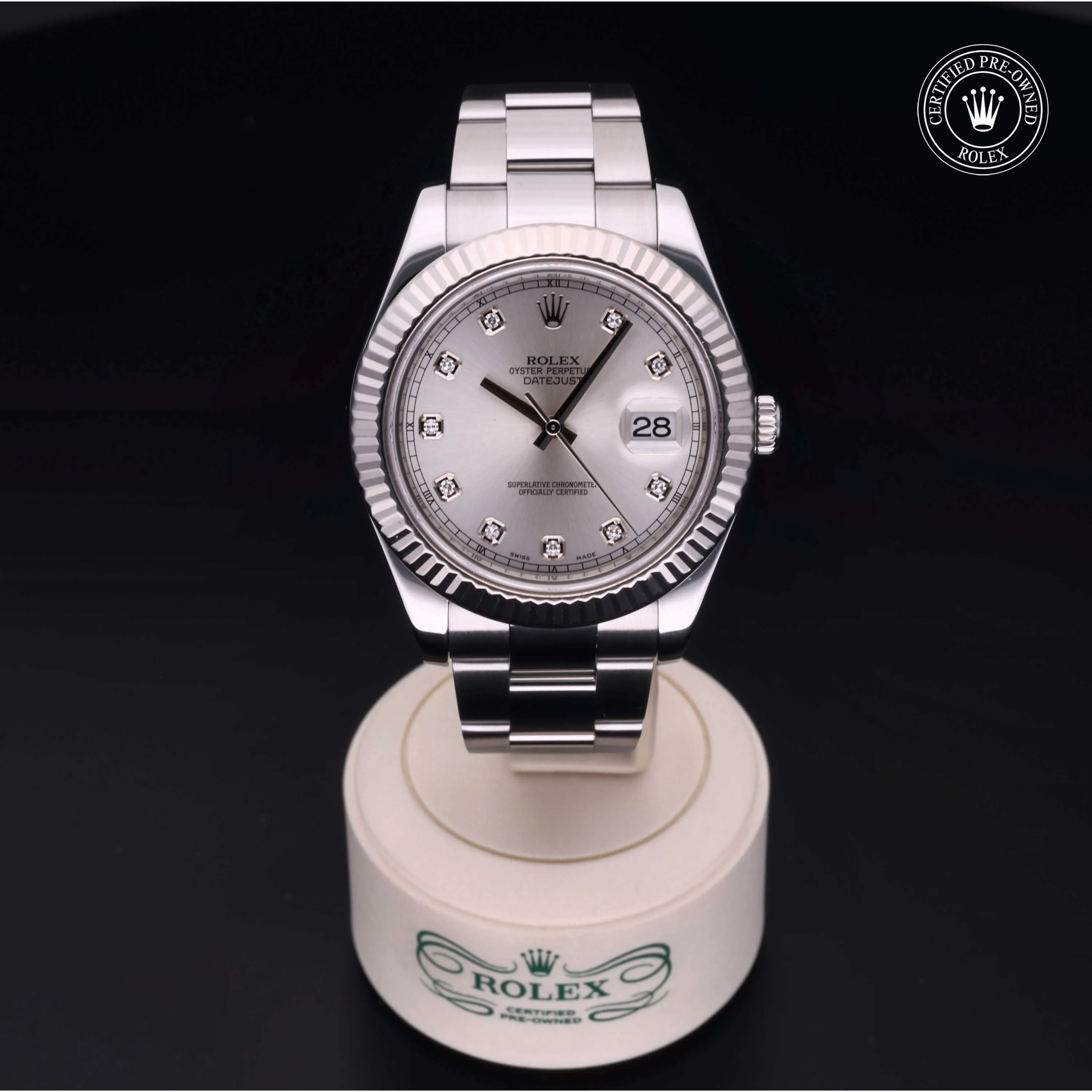 Rolex Datejust II 116334 41mm Yellow gold and Oystersteel Silver 4