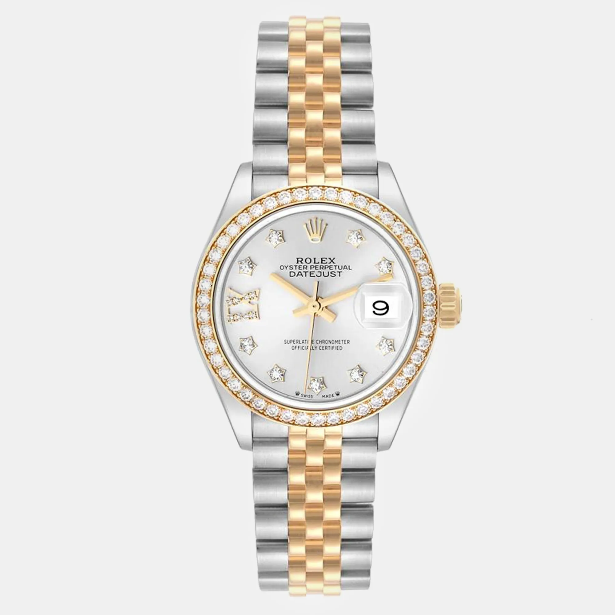 Rolex Datejust 28mm Yellow gold and stainless steel