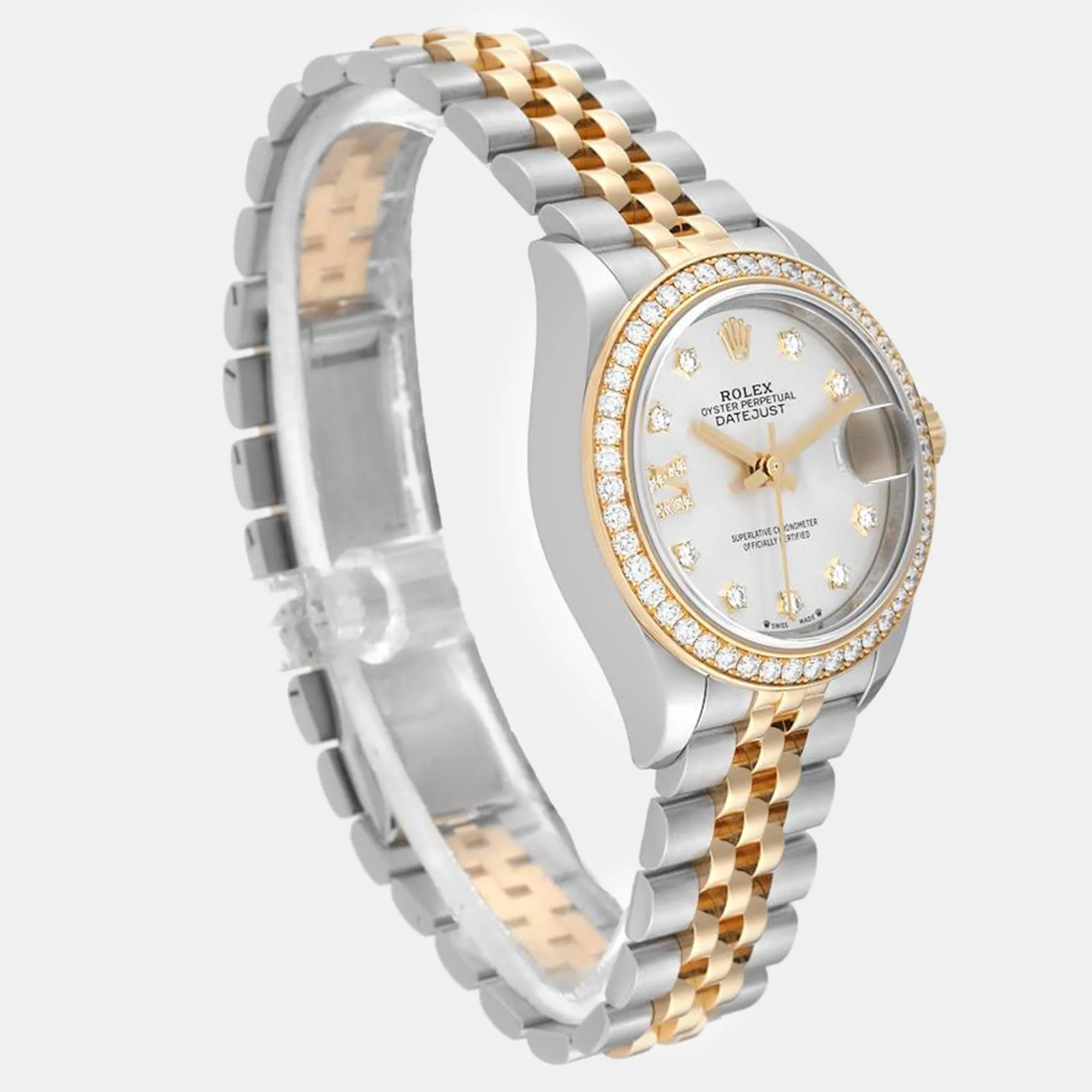 Rolex Datejust 28mm Yellow gold and stainless steel 4