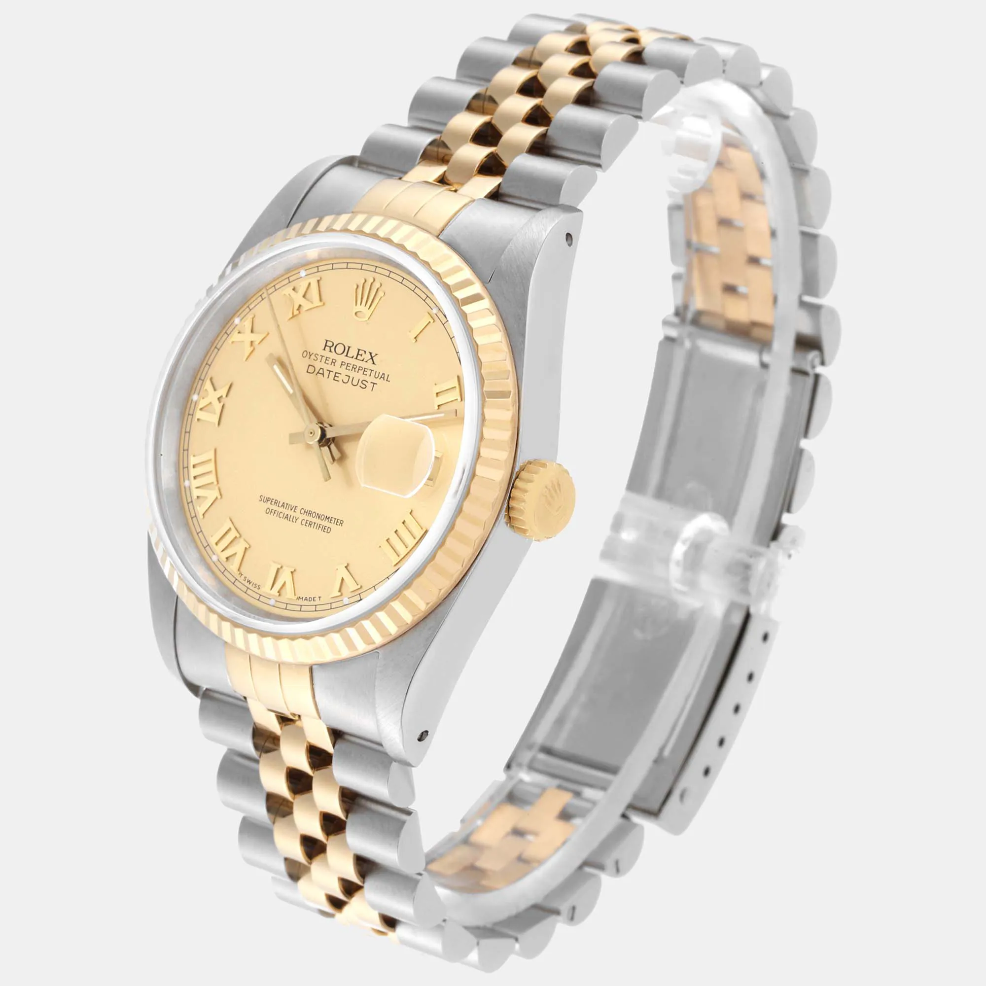 Rolex Datejust 36mm Yellow gold and stainless steel Champagne 5