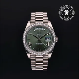 Rolex Day-Date 40 228349RBR White gold