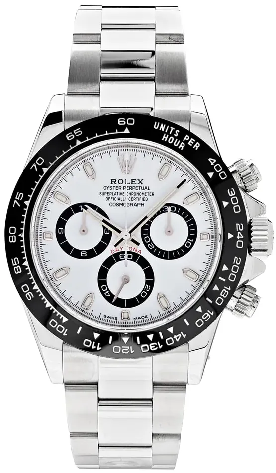 Rolex Daytona 116500LN-0001 40mm Stainless steel White