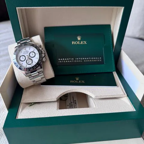 Rolex Daytona 116500LN 40mm Stainless steel White