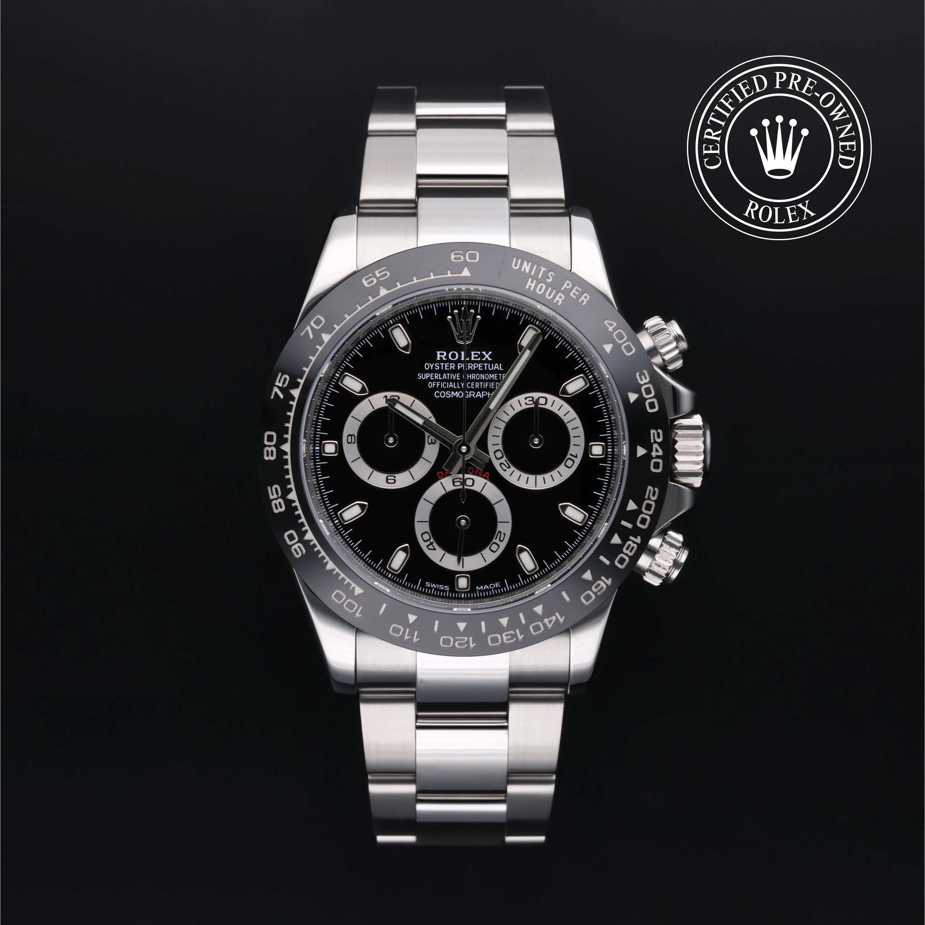 Rolex Daytona 116500LN 40mm Stainless steel Black