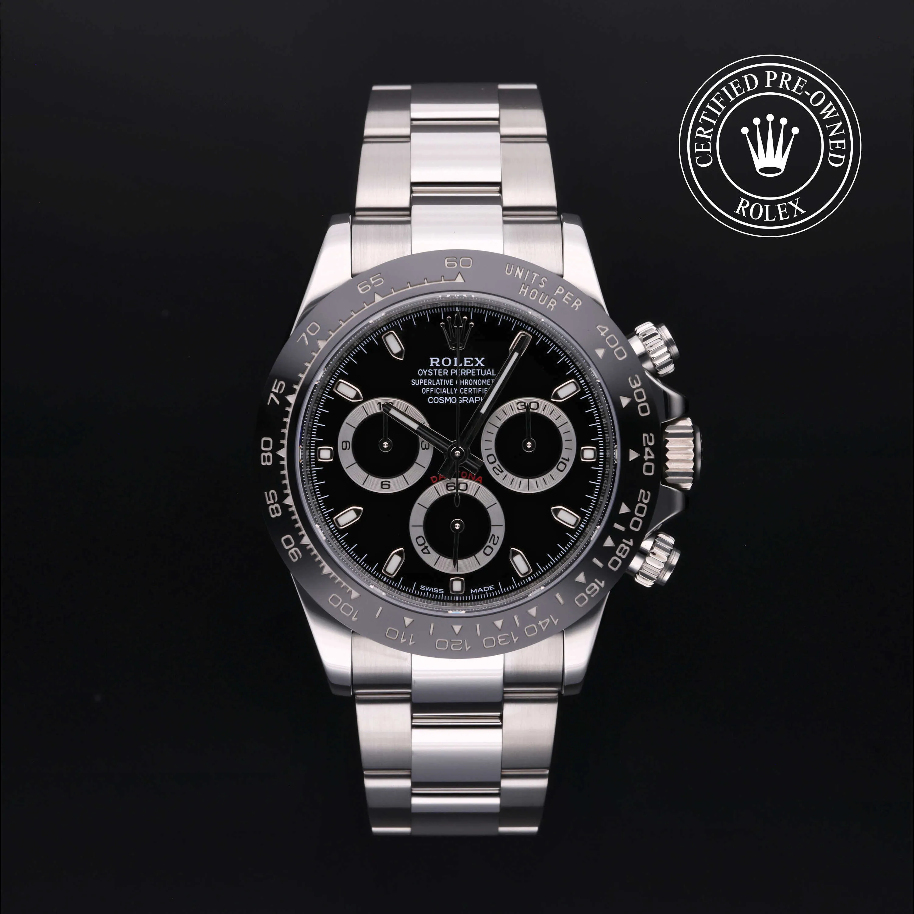 Rolex Daytona 116500LN 40mm Stainless steel Black