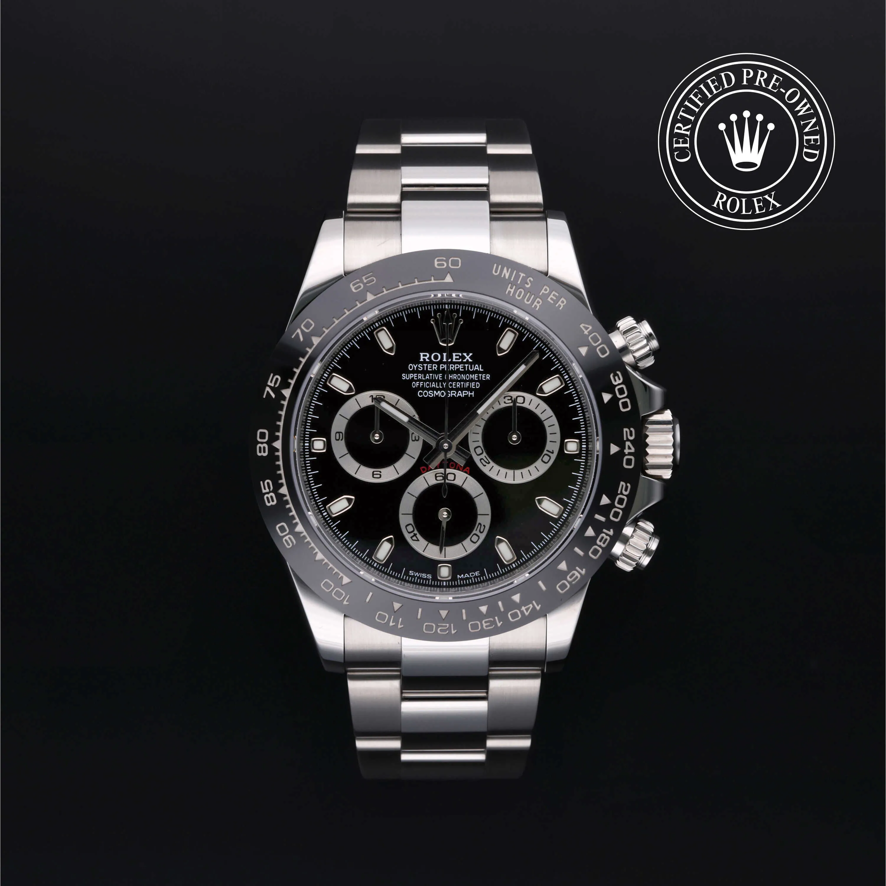 Rolex Daytona 116500LN 40mm Stainless steel Black