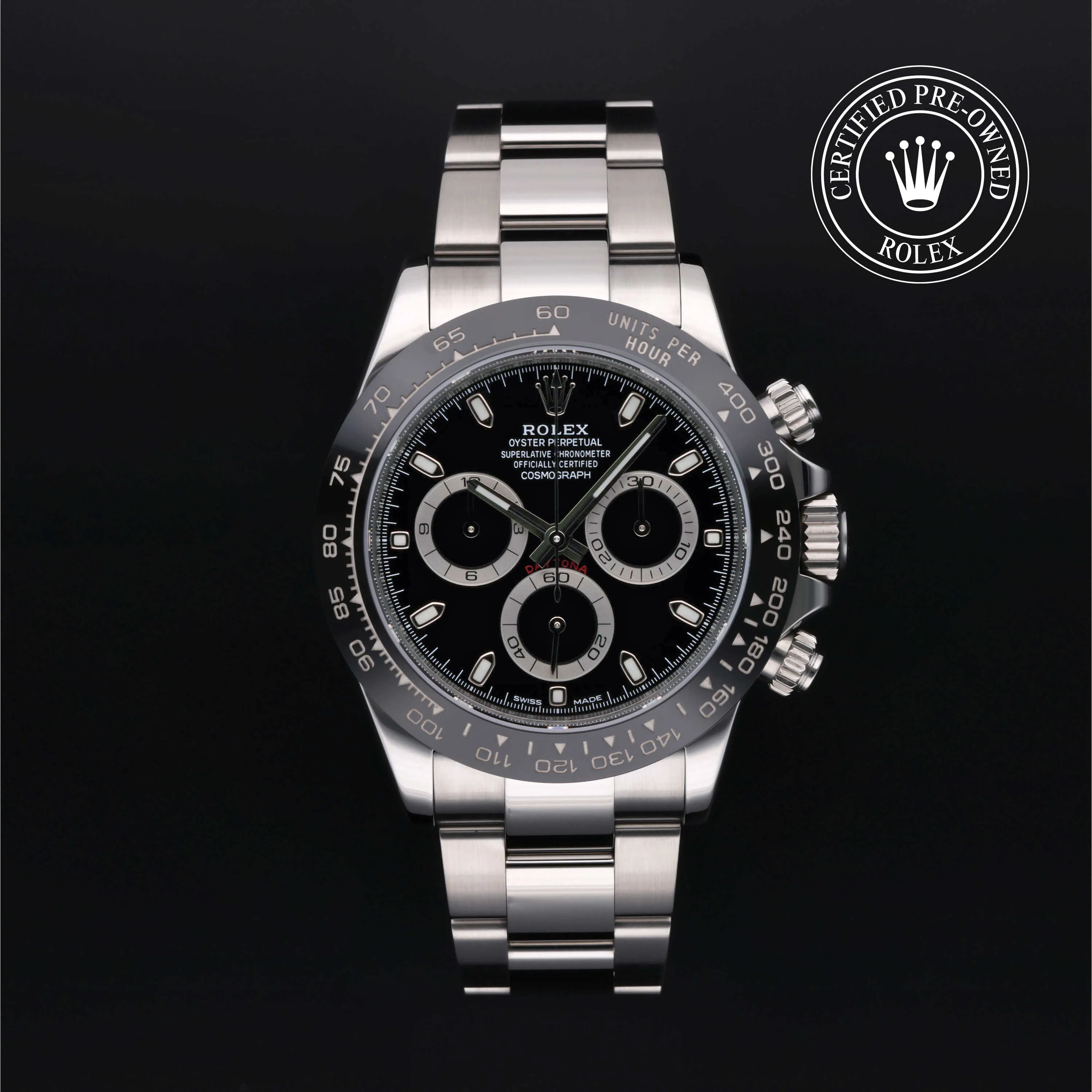 Rolex Daytona 116500LN 40mm Stainless steel Black