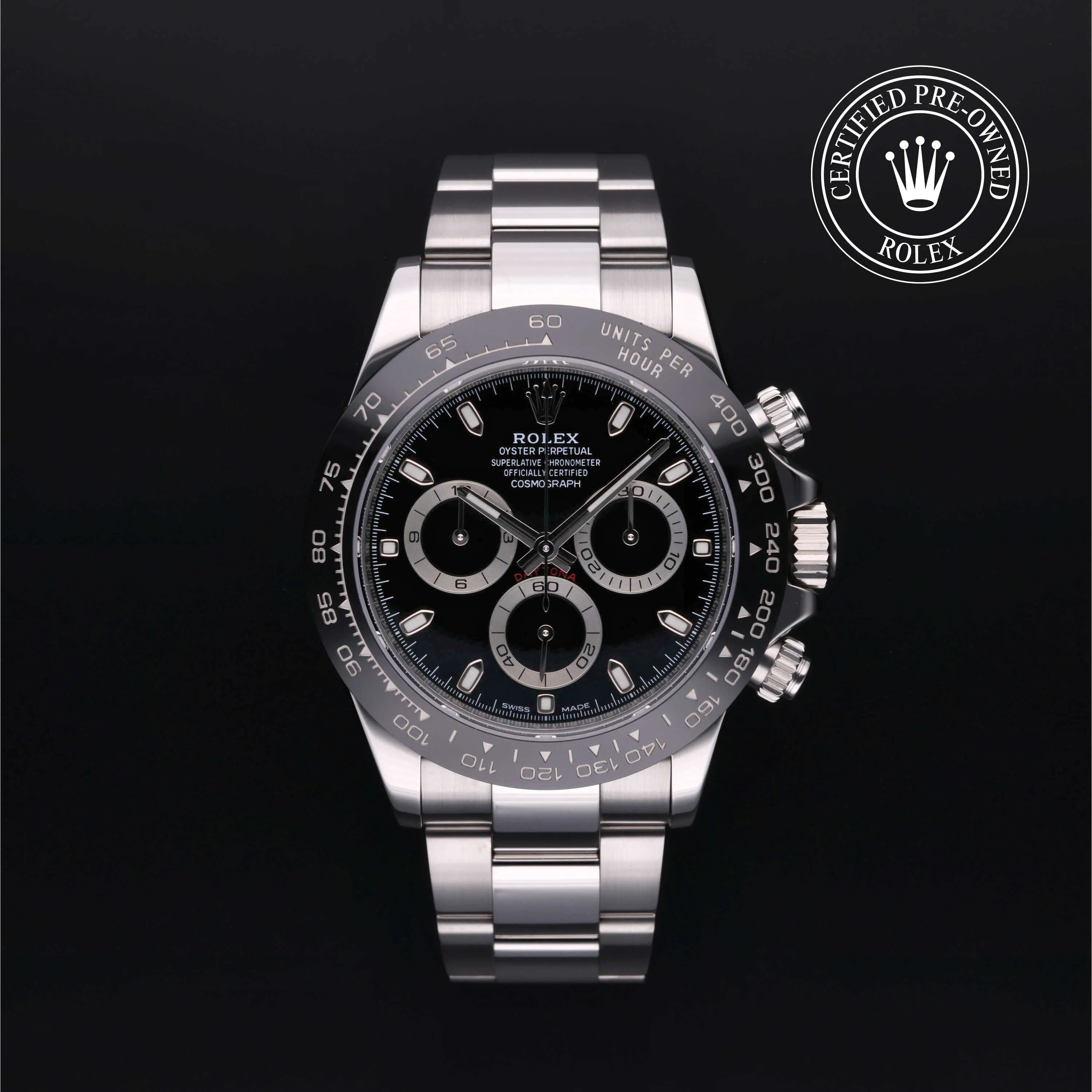 Rolex Daytona 116500LN 40mm Stainless steel Black