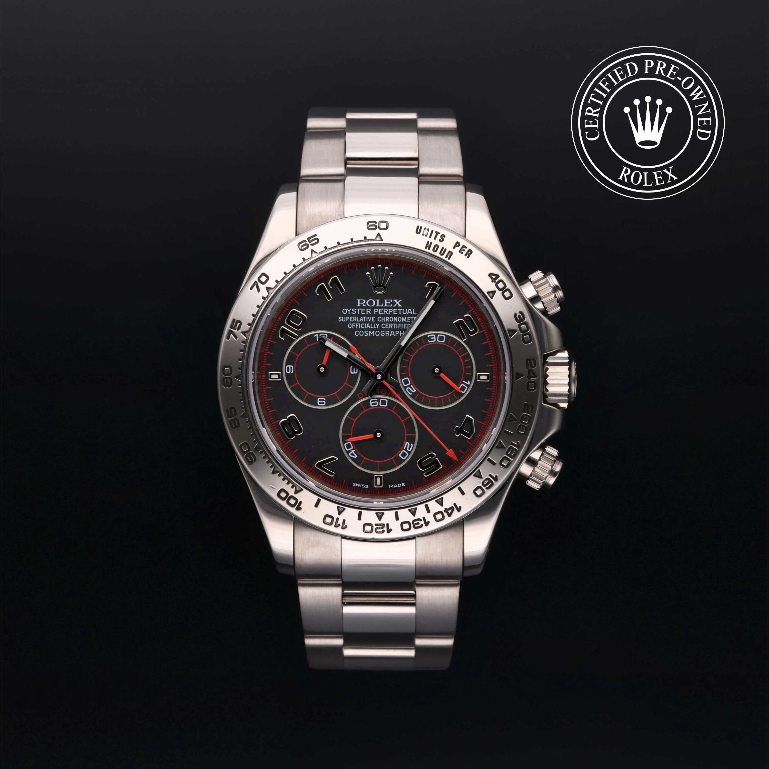 Rolex Daytona 116509 40mm White gold Black