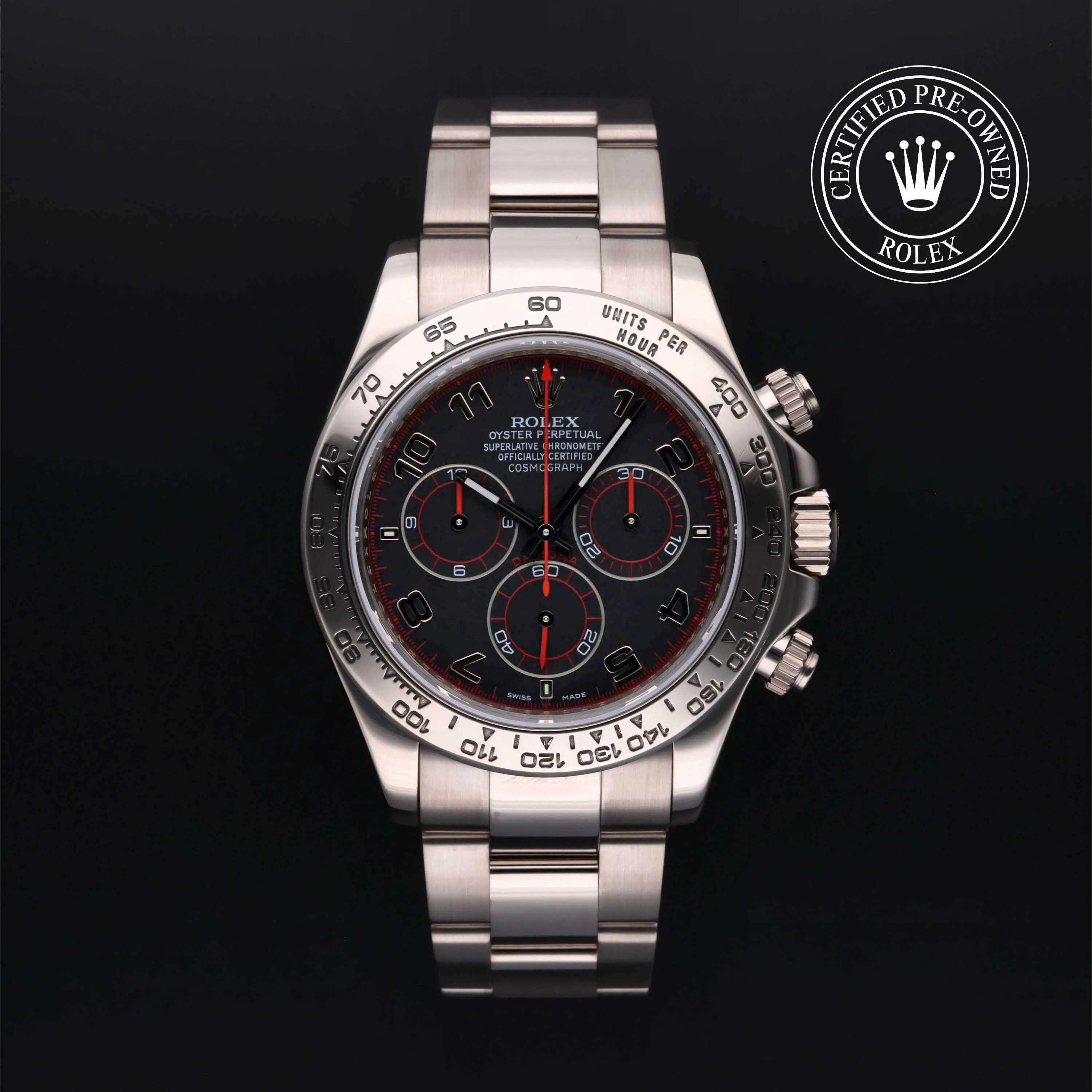 Rolex Daytona 116509 40mm White gold Black