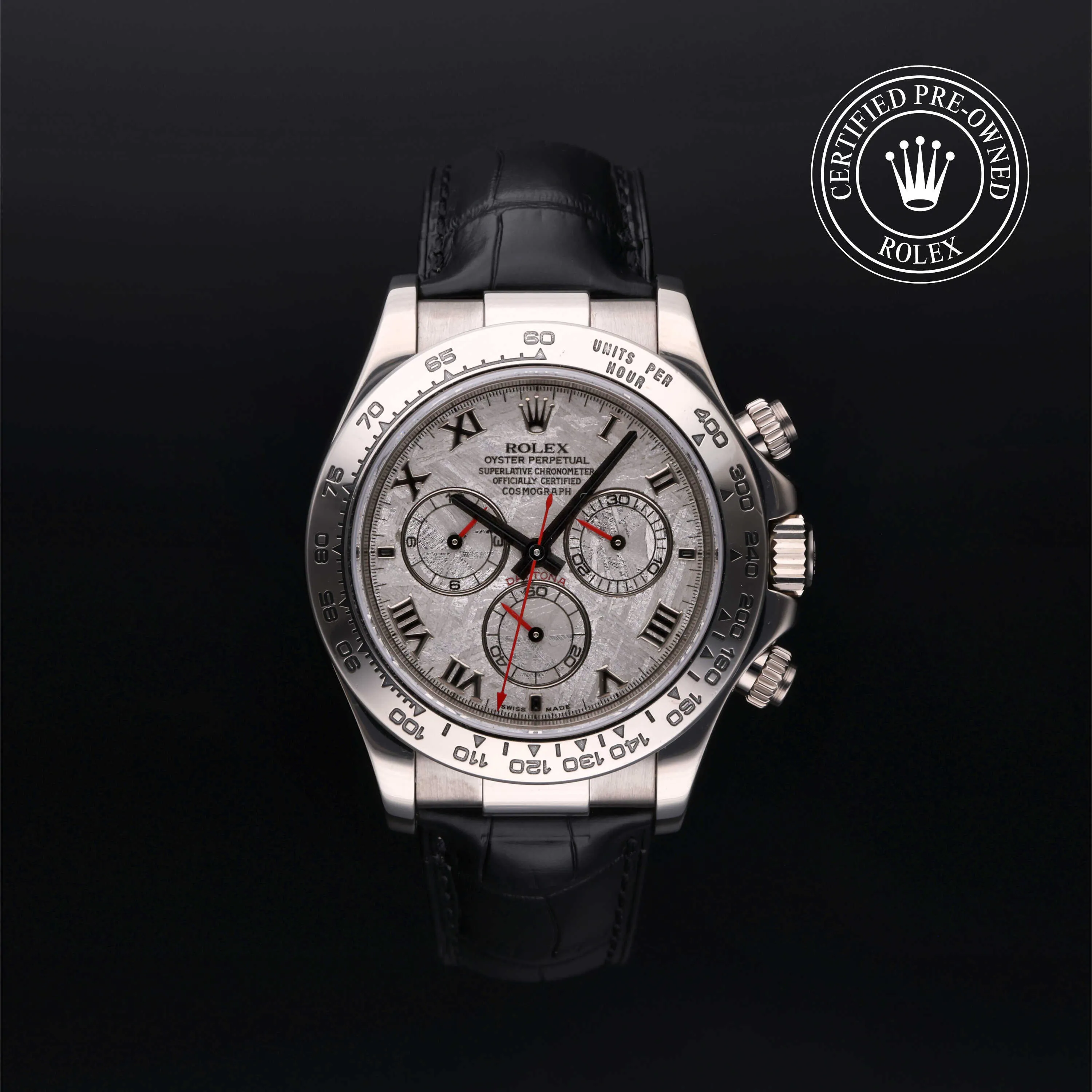 Rolex Daytona 116519 40mm White gold Meteorite