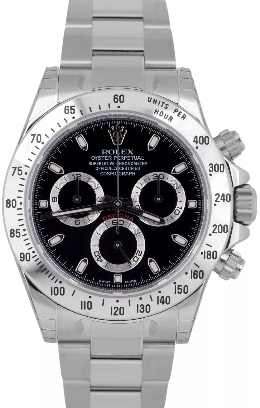 Rolex Daytona 116520-0015 40mm Stainless steel Black