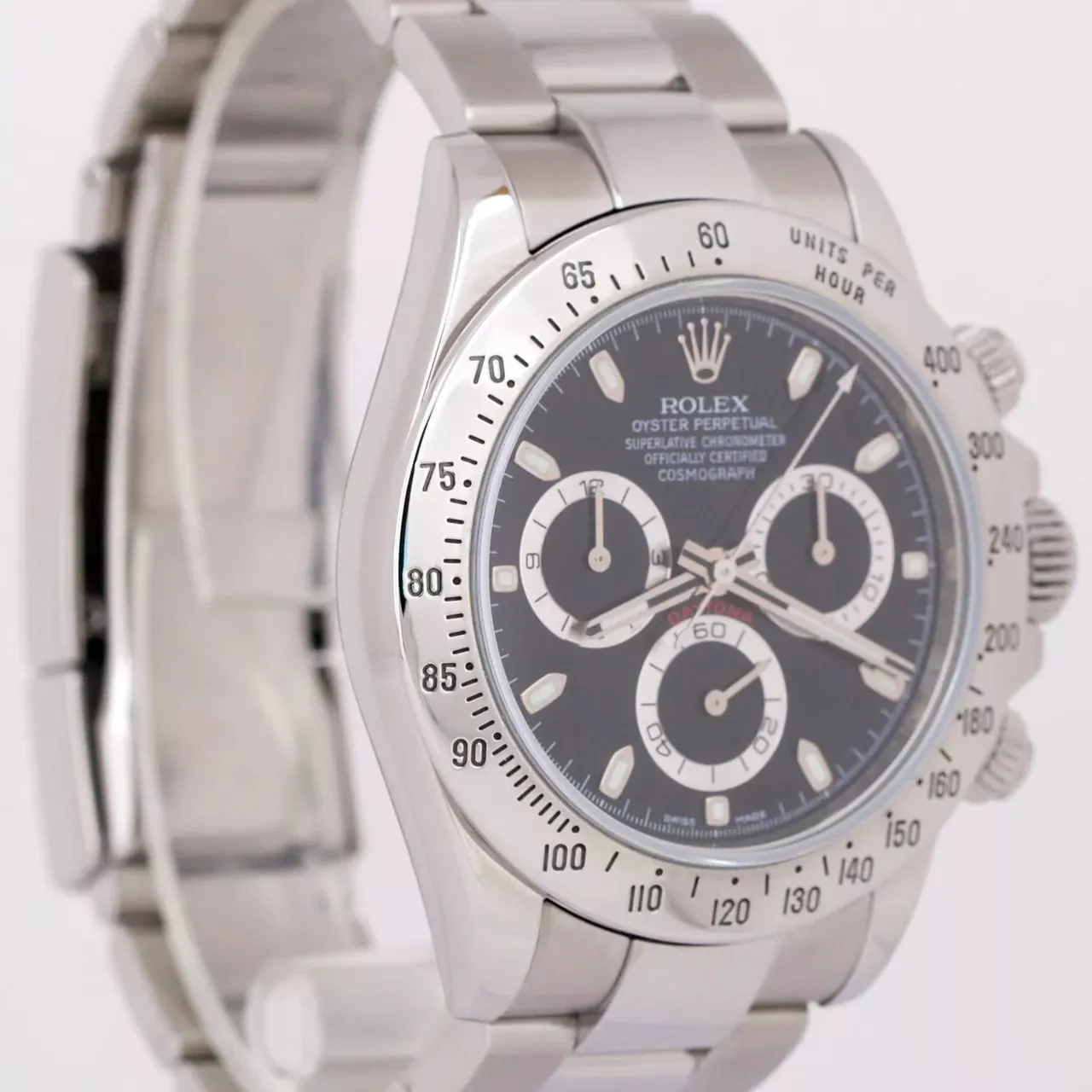 Rolex Daytona 116520-0015 40mm Stainless steel Black 2