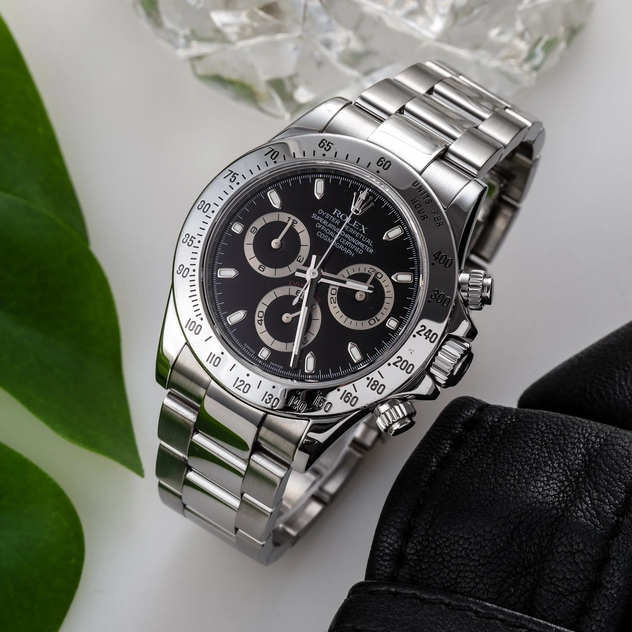 Rolex Daytona 116520 40mm Stainless steel Black 5