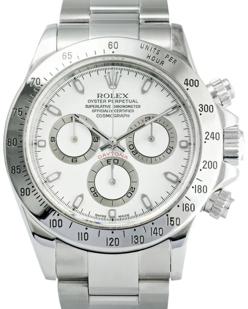 Rolex Daytona 116520 40mm Stainless steel •