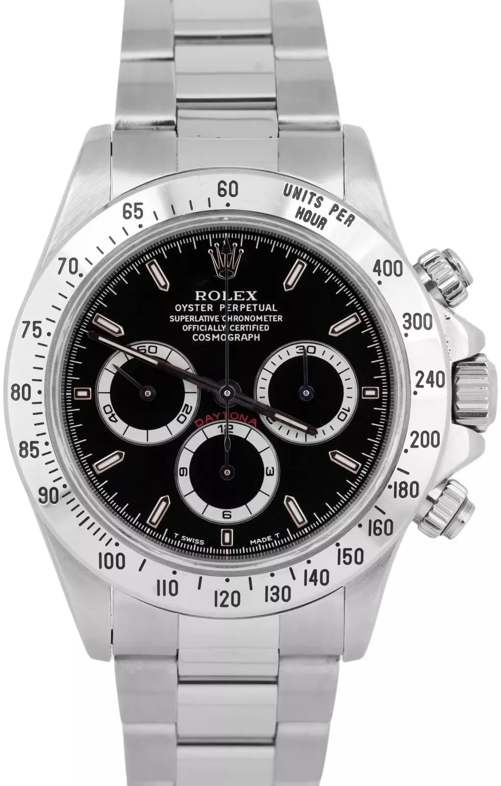 Rolex Daytona 16520 40mm Stainless steel Black