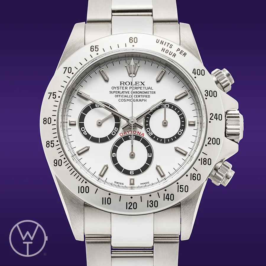 Rolex Daytona 16520 40mm Stainless steel White