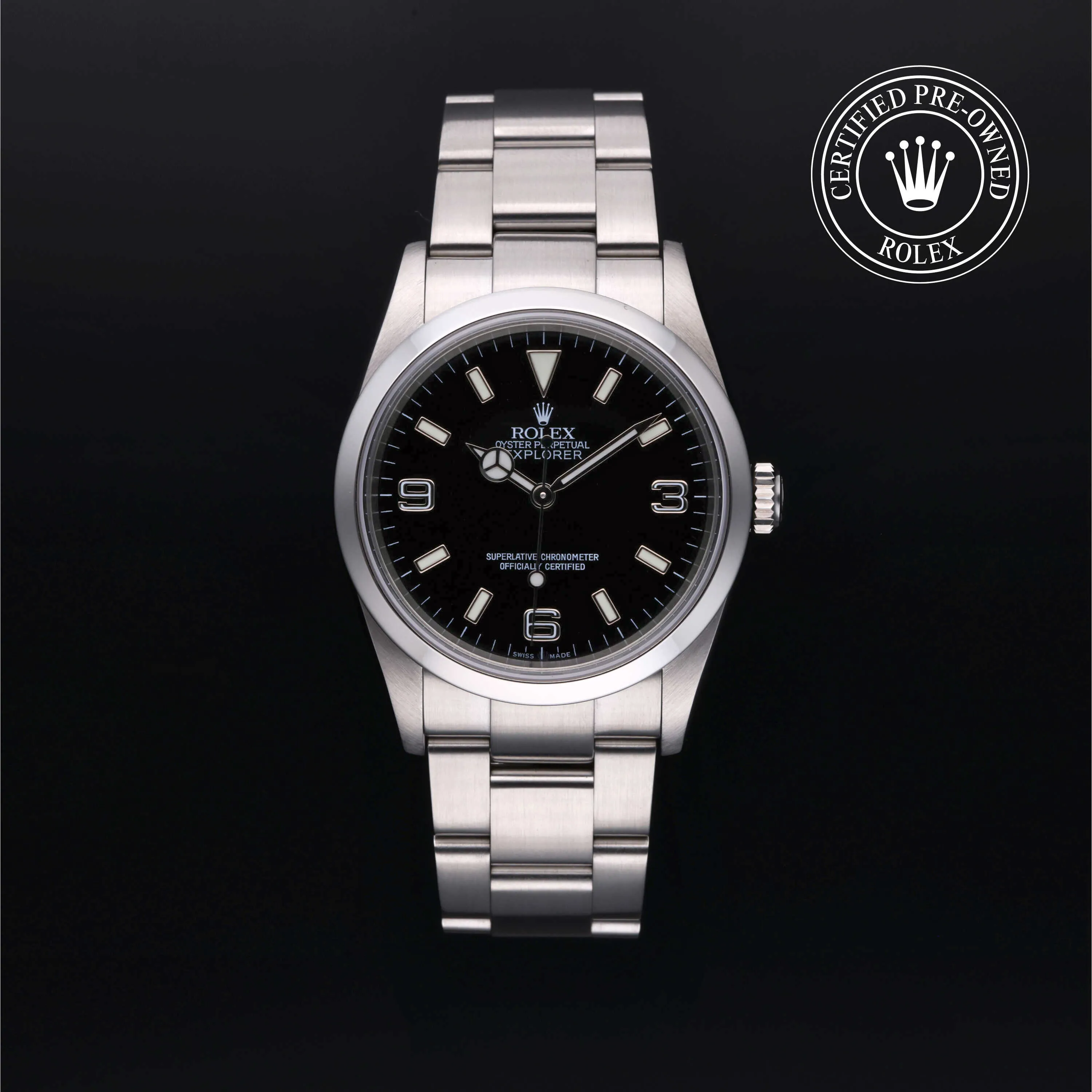 Rolex Explorer 114270 36mm Stainless steel Black