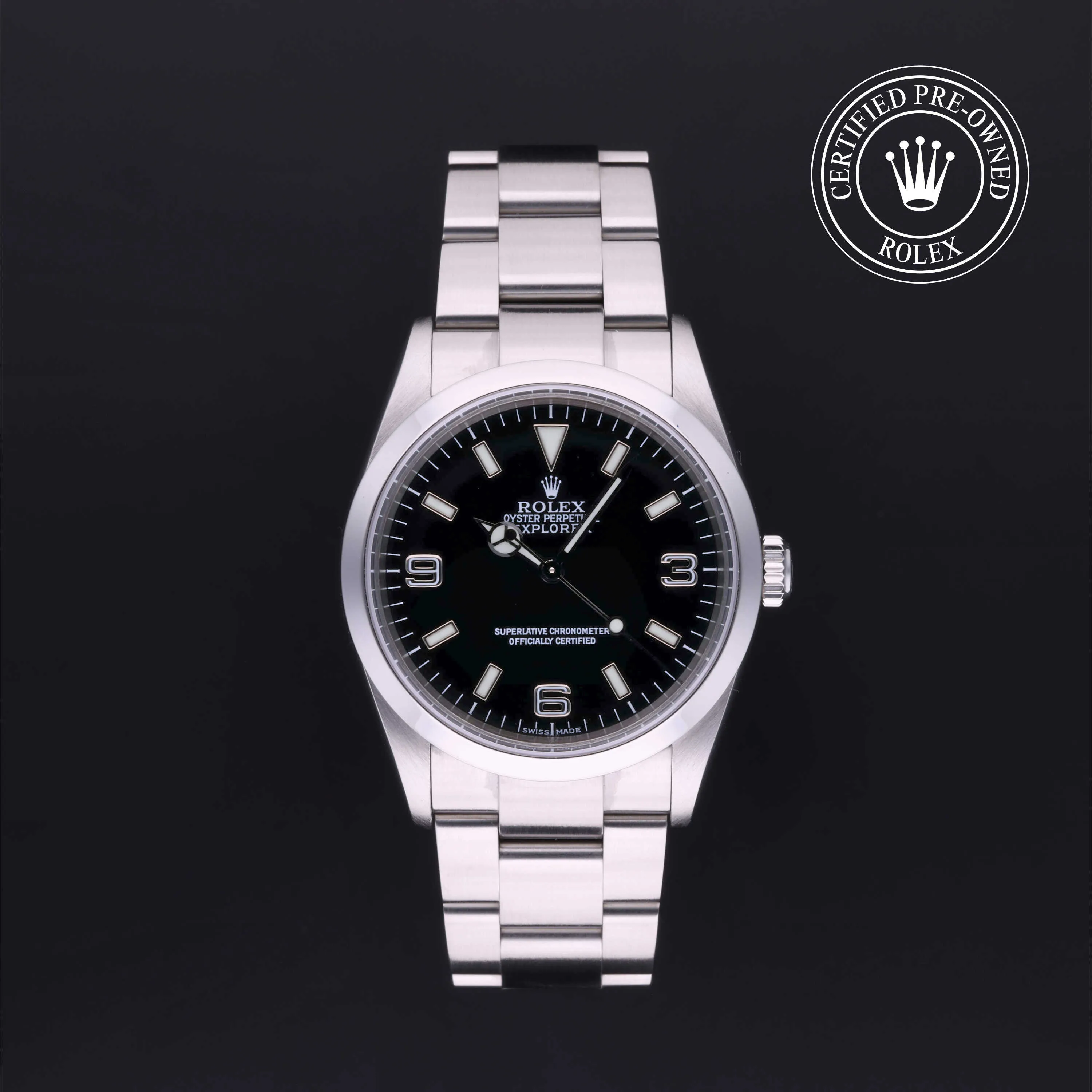 Rolex Explorer 114270 36mm Stainless steel Black