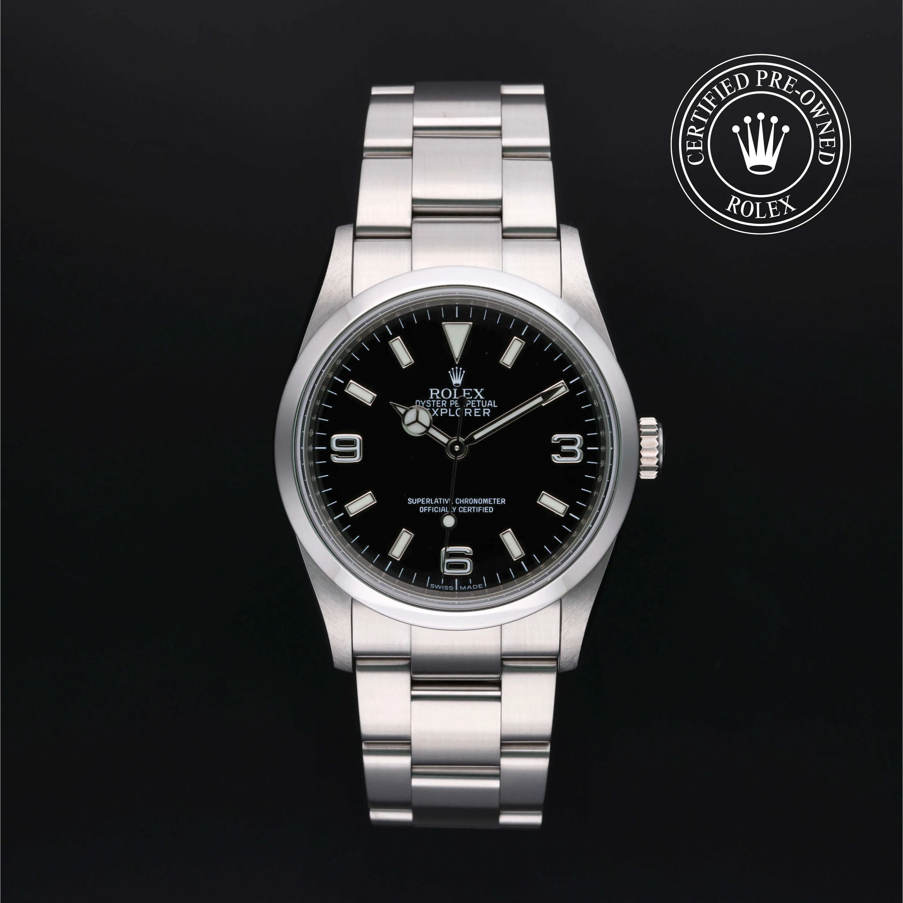 Rolex Explorer 114270 36mm Stainless steel Black