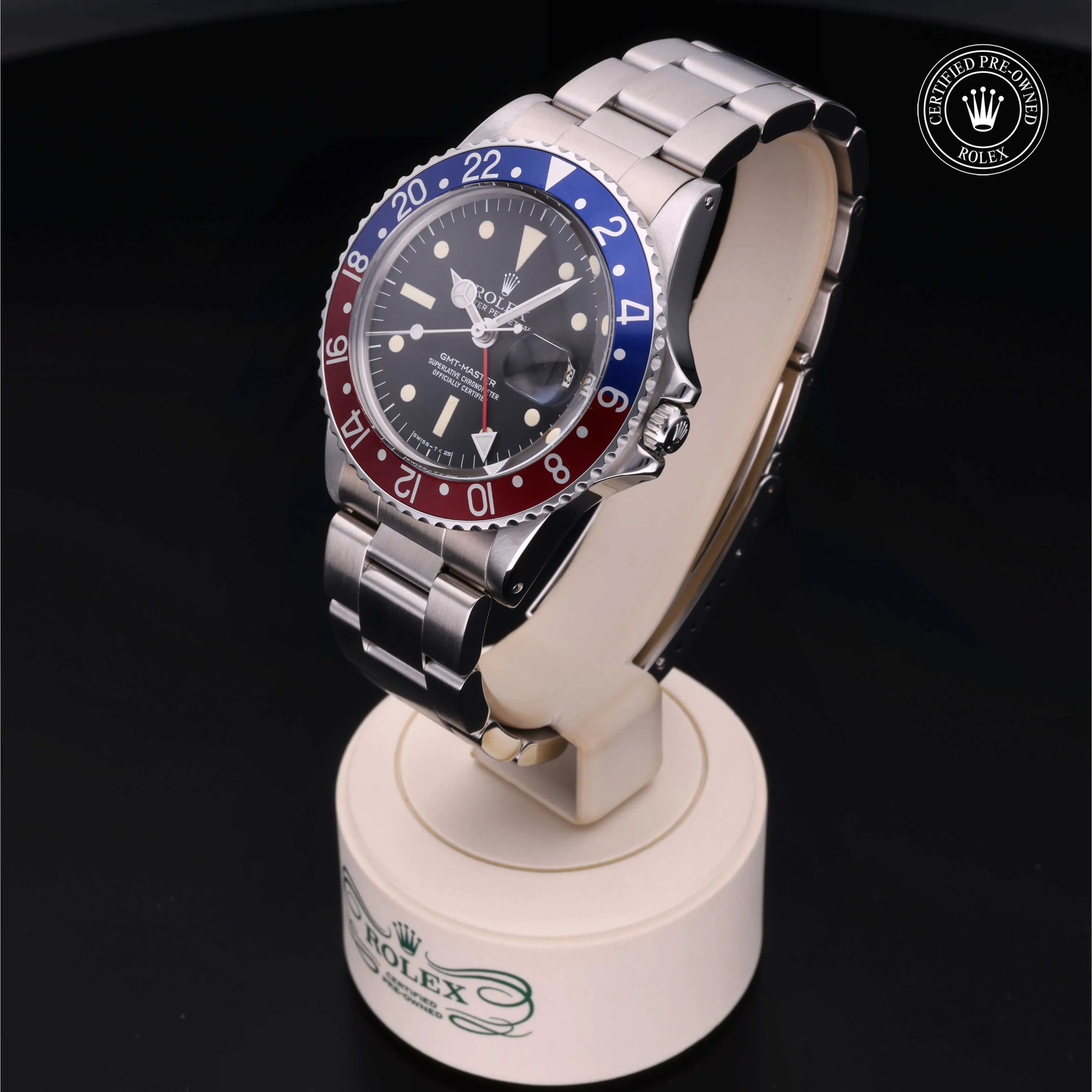 Rolex GMT-Master 16750 40mm Oystersteel Black 2