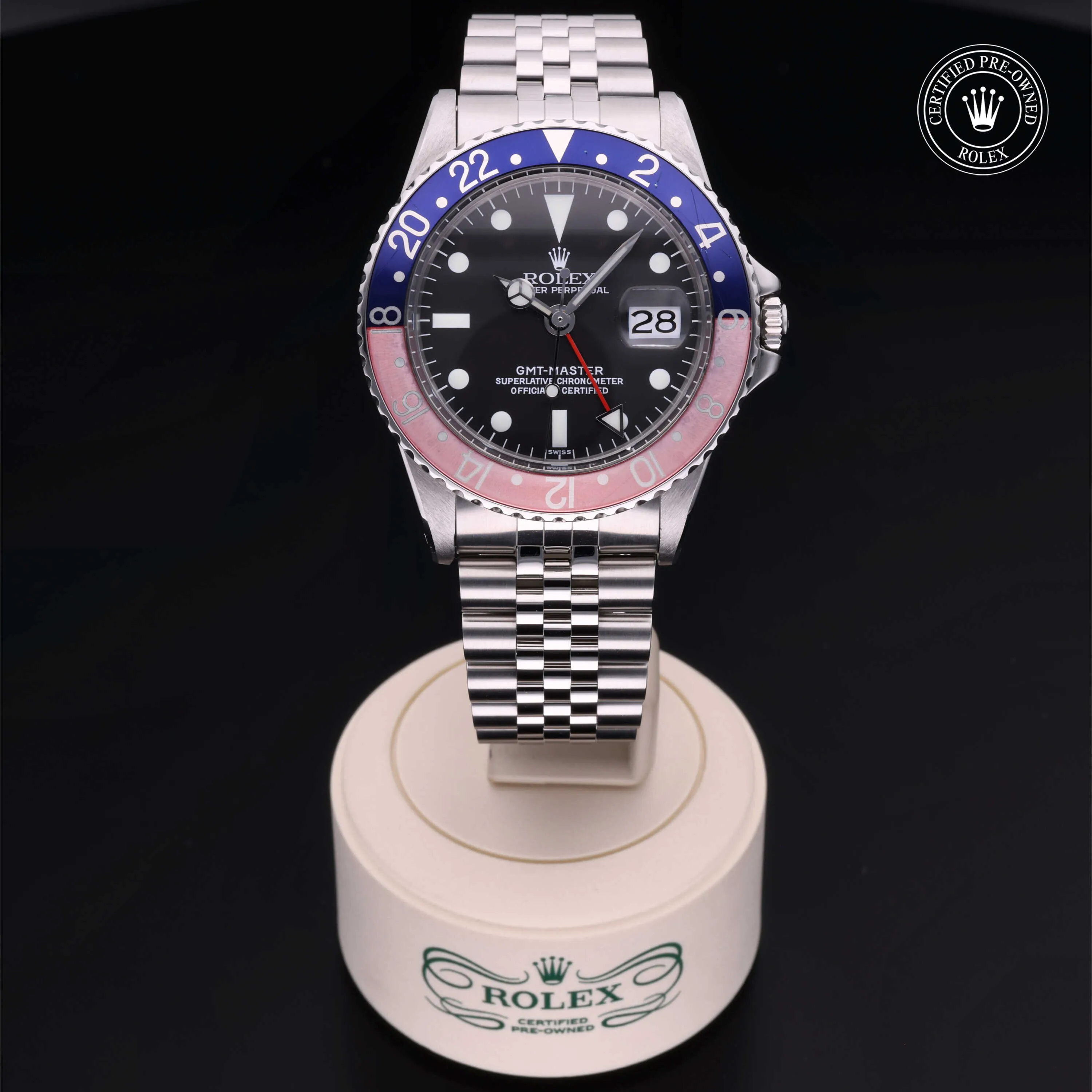 Rolex GMT-Master 16750 40mm Oystersteel Black 1