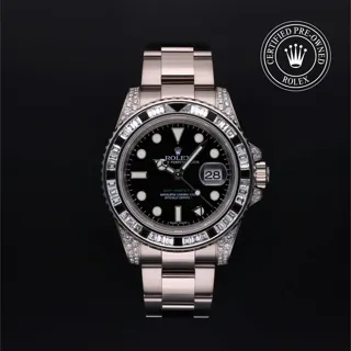 Rolex GMT-Master II 116759SANR 18k white gold Black