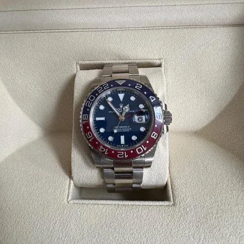 Rolex GMT-Master II 126719BLRO 40mm White gold Blue 1