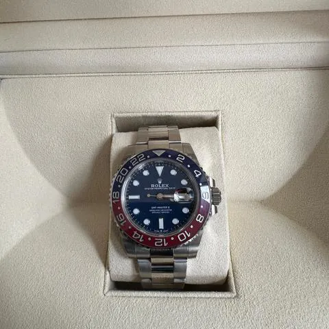 Rolex GMT-Master II 126719BLRO 40mm White gold Blue 8