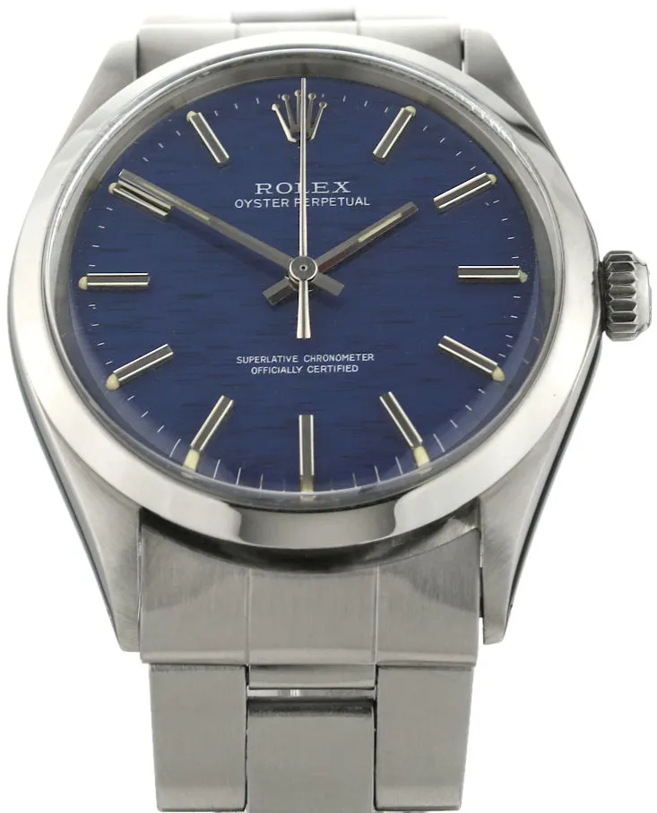 Rolex Oyster Perpetual 1002 34mm Stainless steel Silver