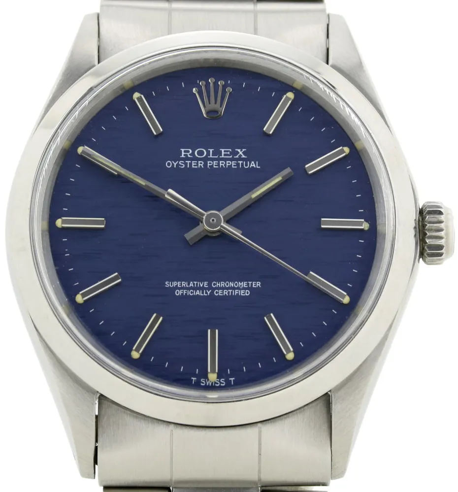 Rolex Oyster Perpetual 1002 34mm Stainless steel Silver 4