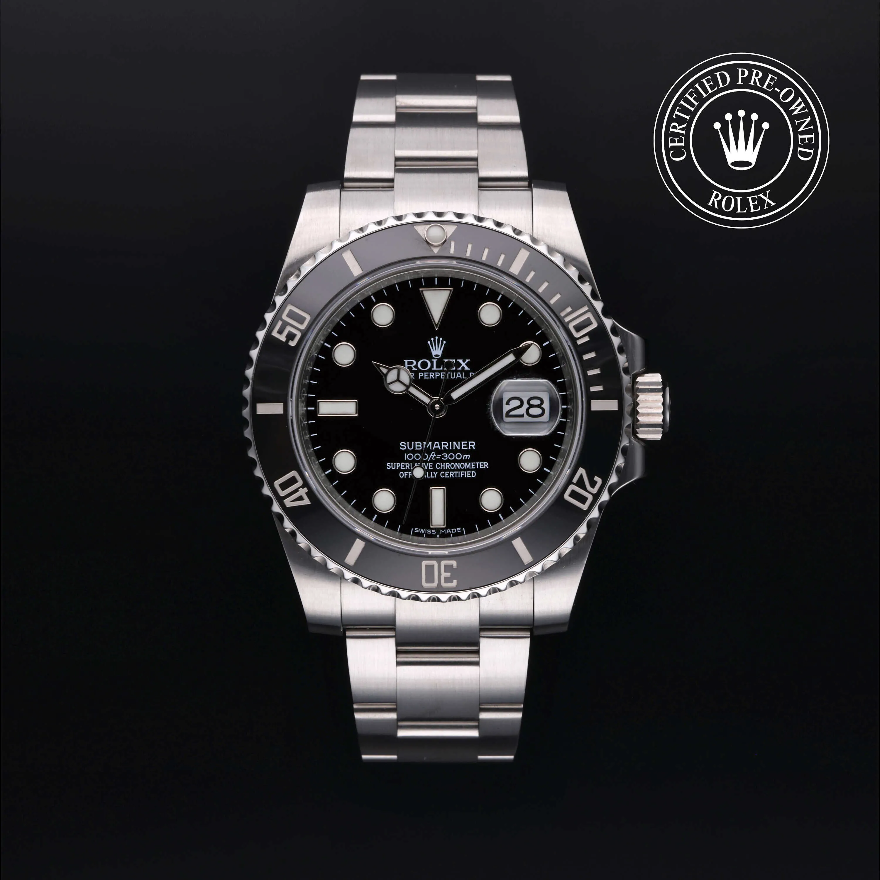 Rolex Submariner 116610LN 40mm Stainless steel Black