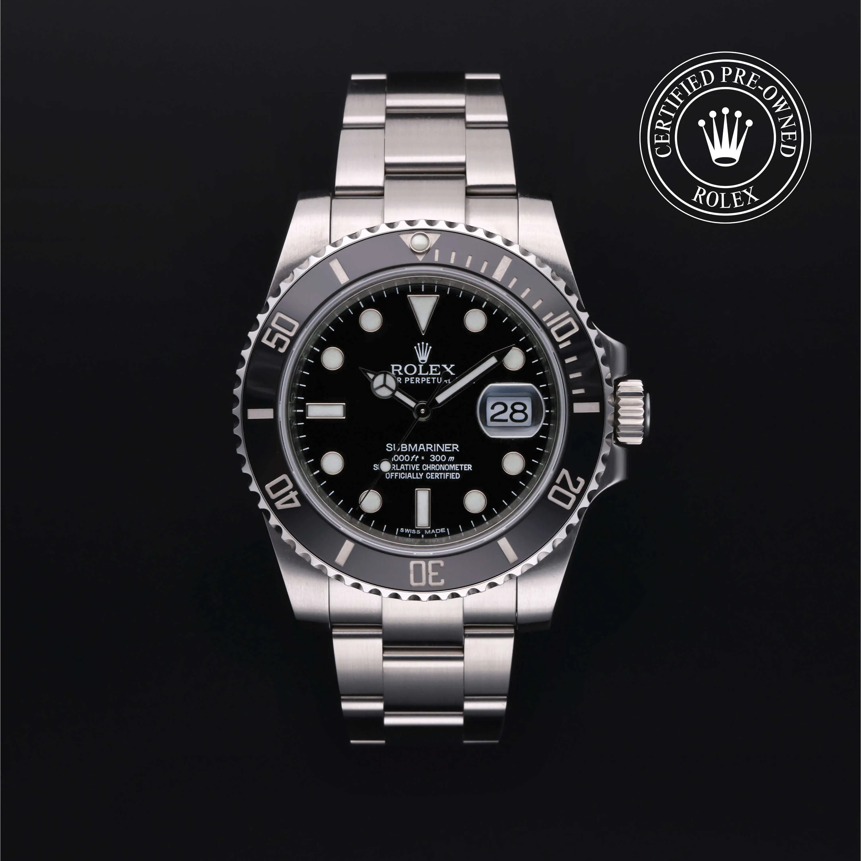 Rolex Submariner 116610LN 40mm Stainless steel Black