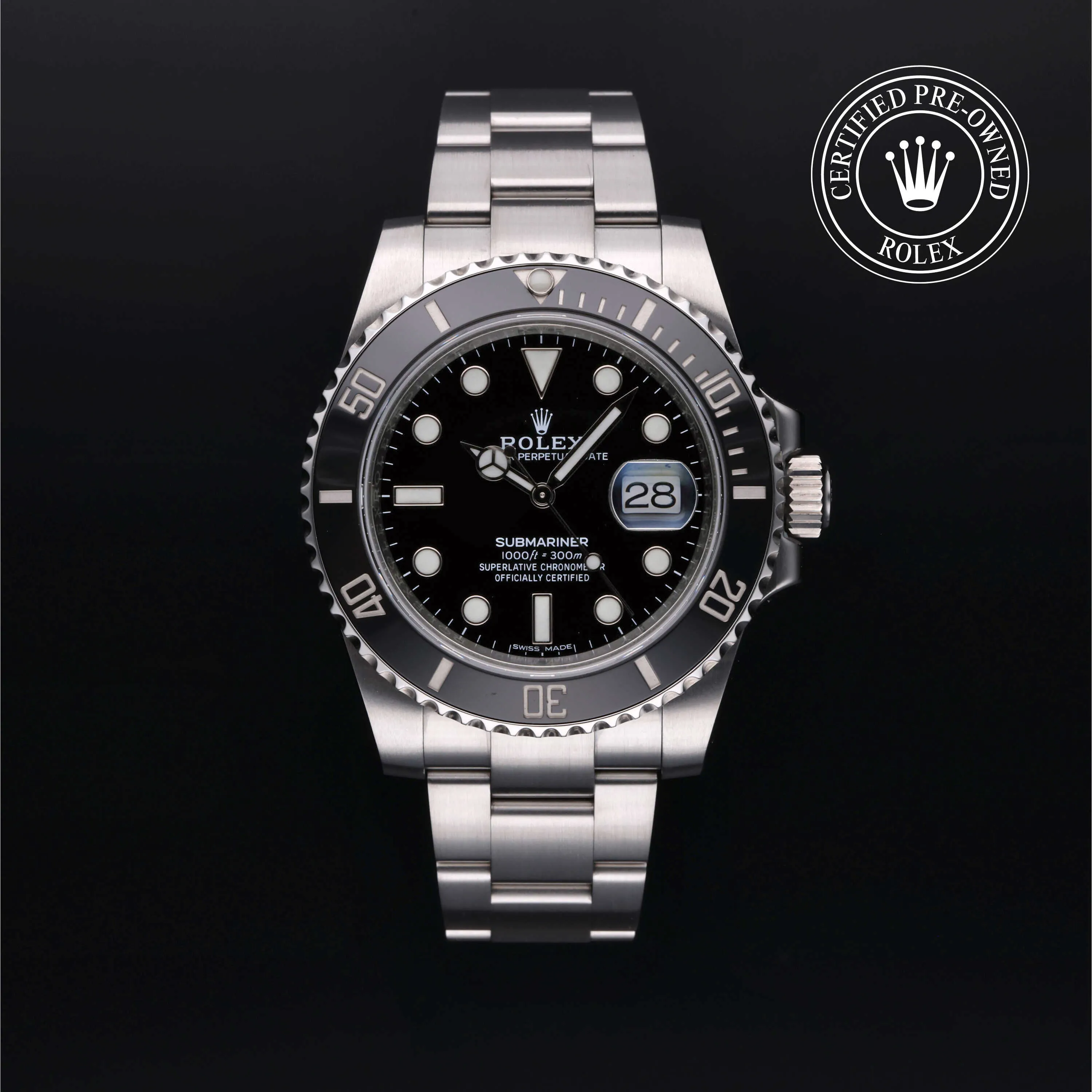 Rolex Submariner 116610LN 40mm Stainless steel Black