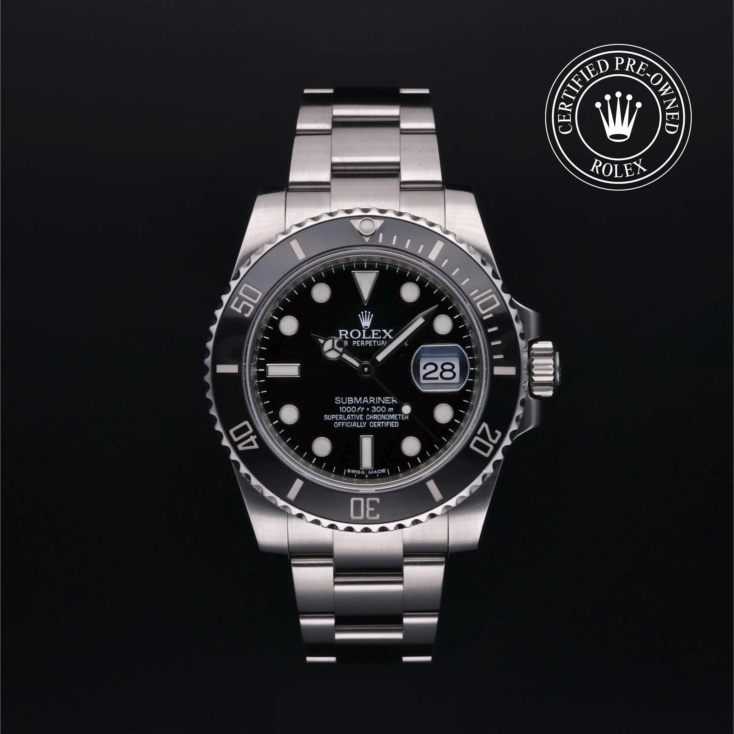 Rolex Submariner 116610LN 40mm Stainless steel Black