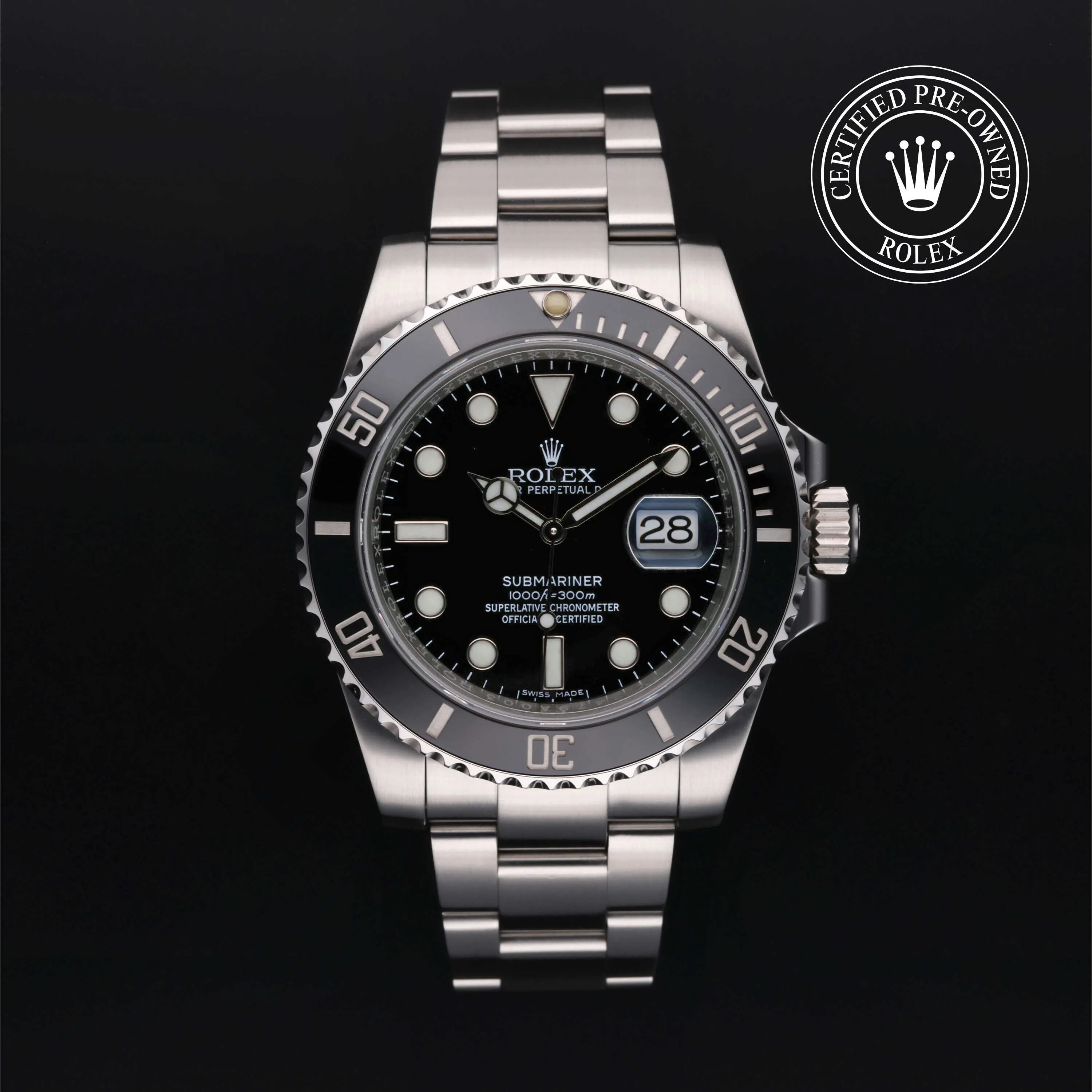 Rolex Submariner 116610LN 40mm Stainless steel Black