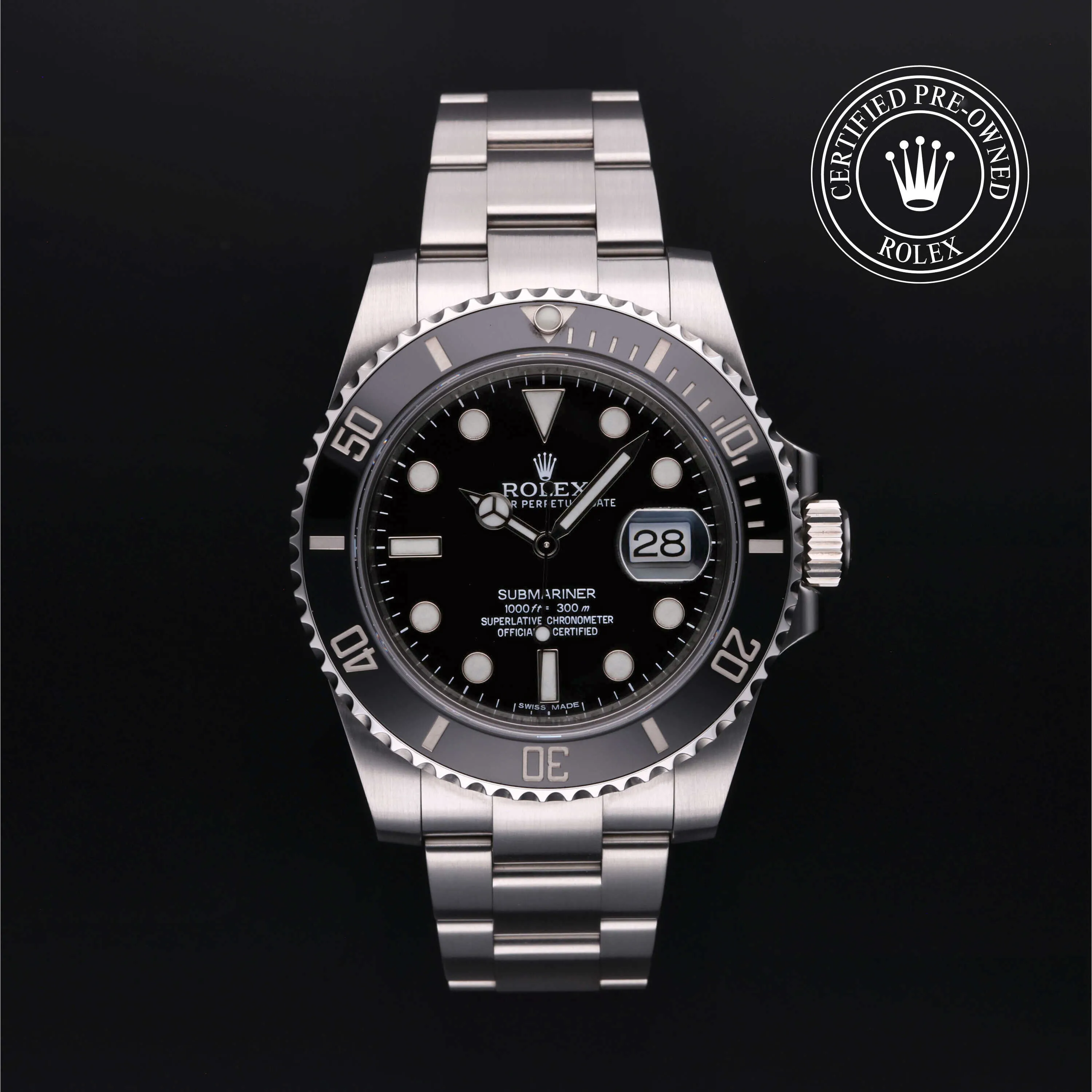 Rolex Submariner 116610LN 40mm Stainless steel Black