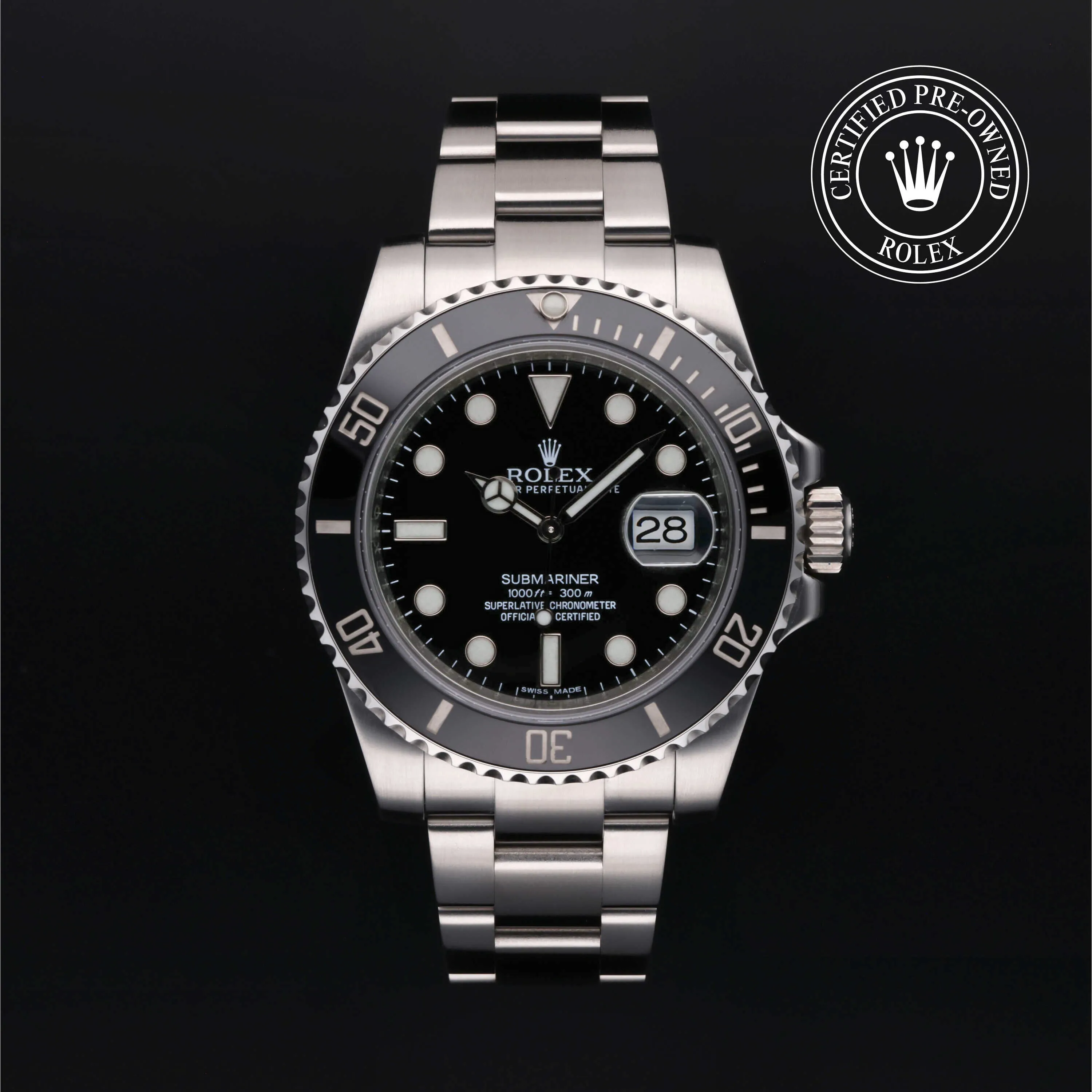 Rolex Submariner 116610LN 40mm Stainless steel Black