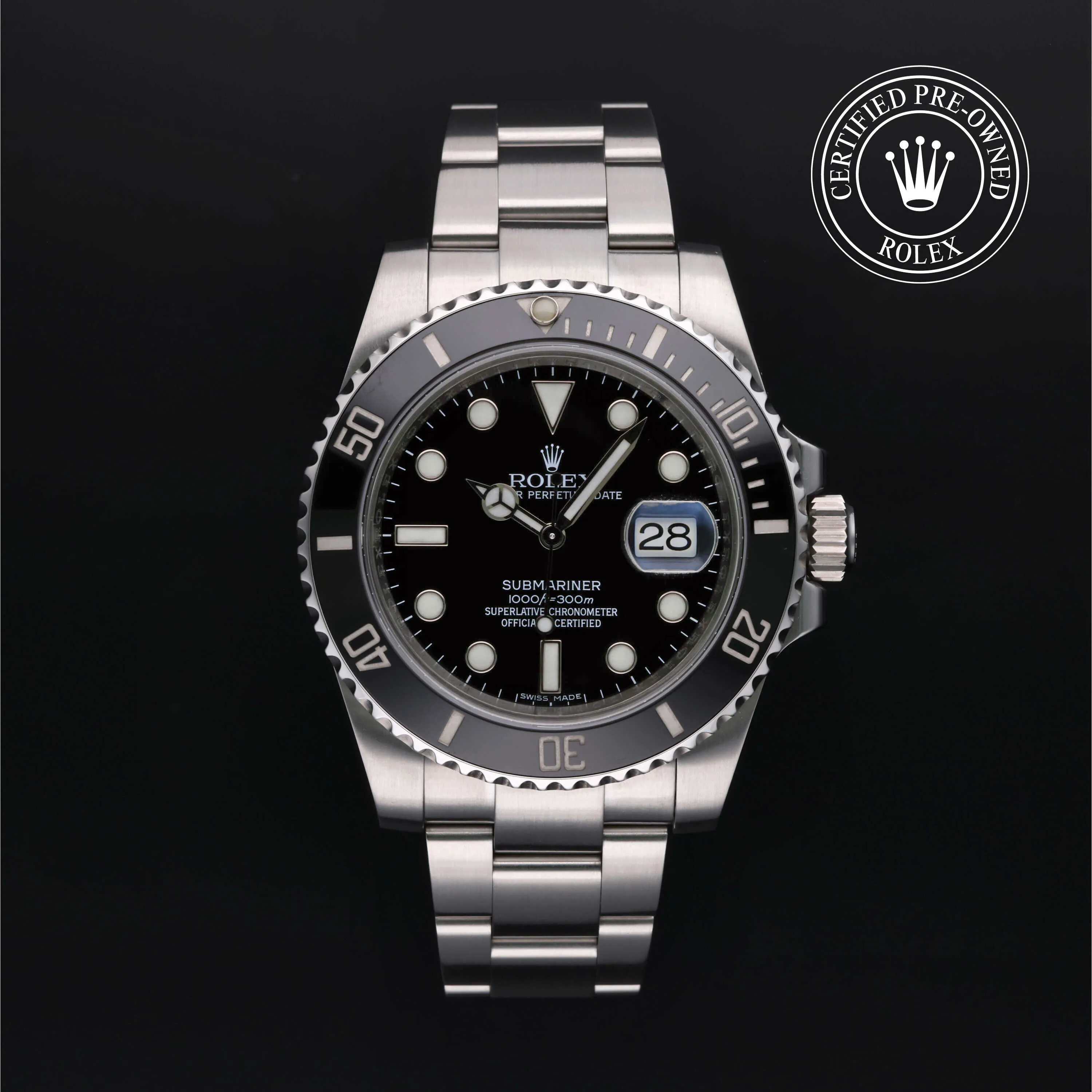 Rolex Submariner 116610LN 40mm Stainless steel Black