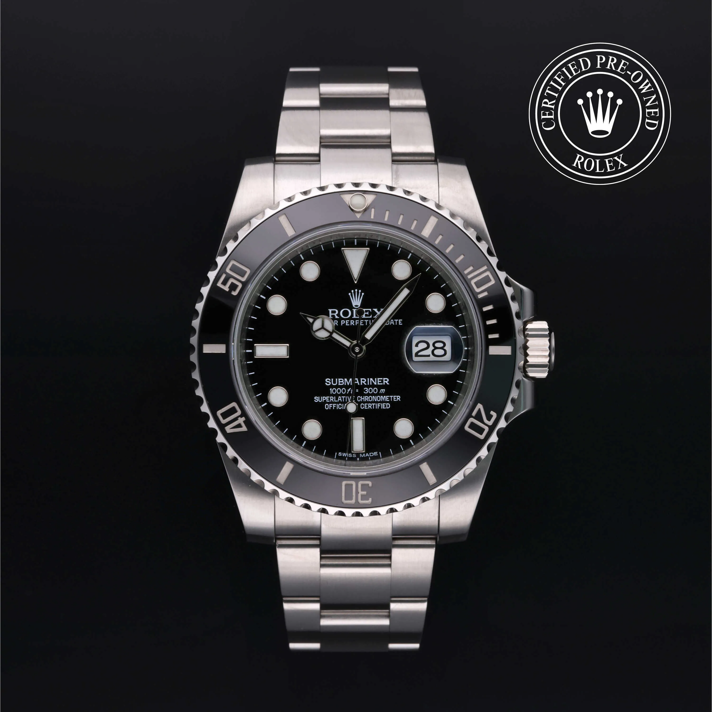 Rolex Submariner 116610LN 40mm Stainless steel Black